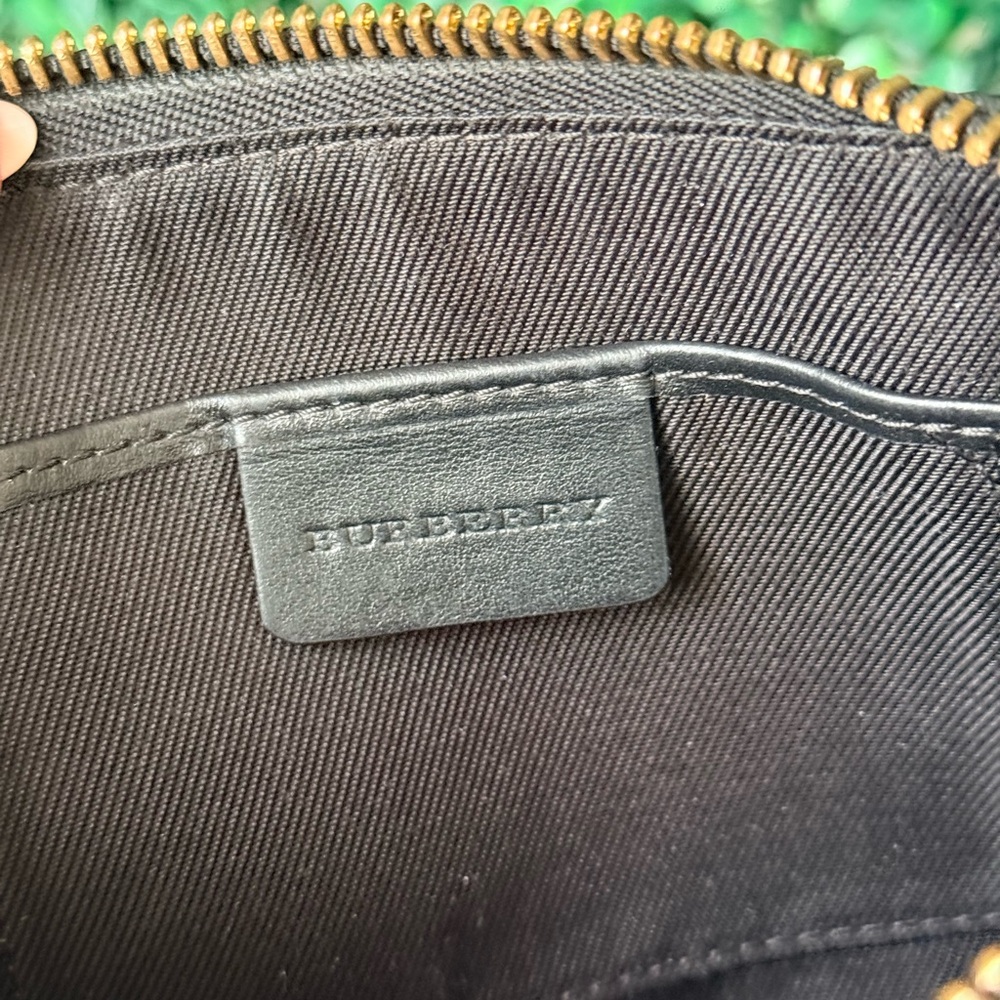 Burberry Black Leather Mini Crossbody Bag with COA - Picture 9 of 10